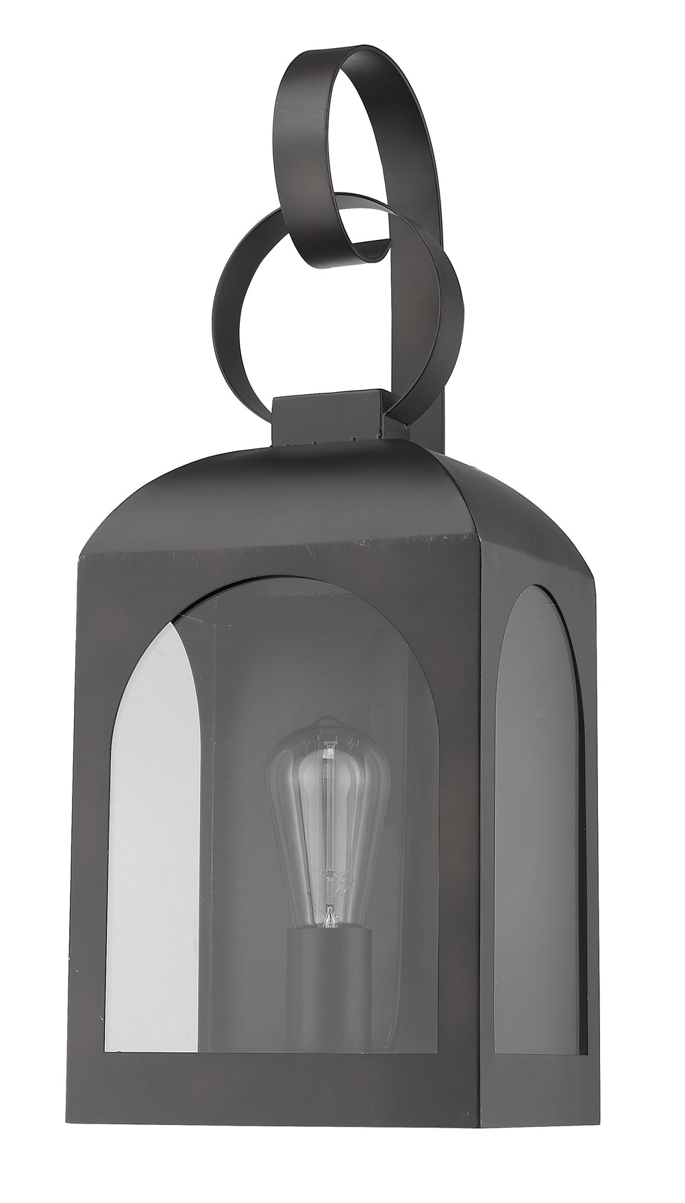 Homeroots Madigan 1-light Oil-rubbed Bronze Wall Light   398499