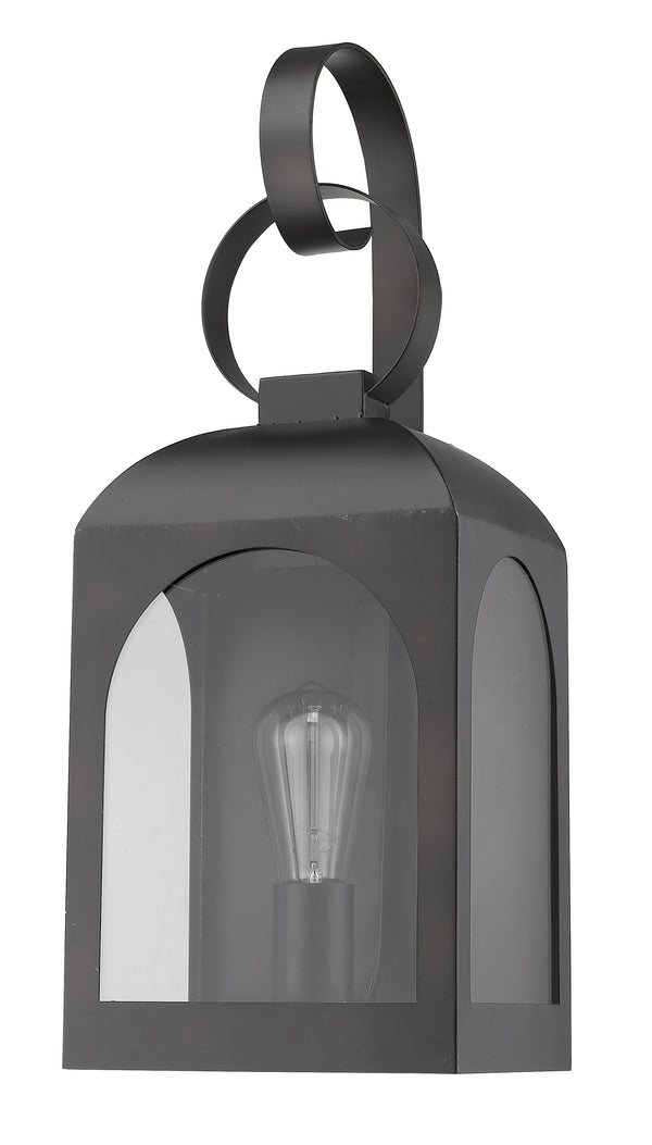 Homeroots Madigan 1-light Oil-rubbed Bronze Wall Light   398499