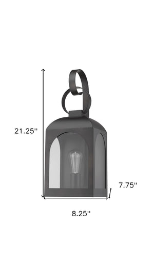 Homeroots Madigan 1-light Oil-rubbed Bronze Wall Light   398499