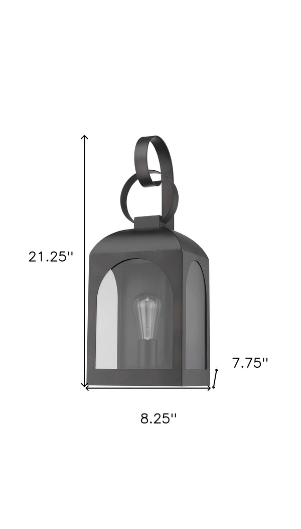Homeroots Madigan 1-light Oil-rubbed Bronze Wall Light   398499