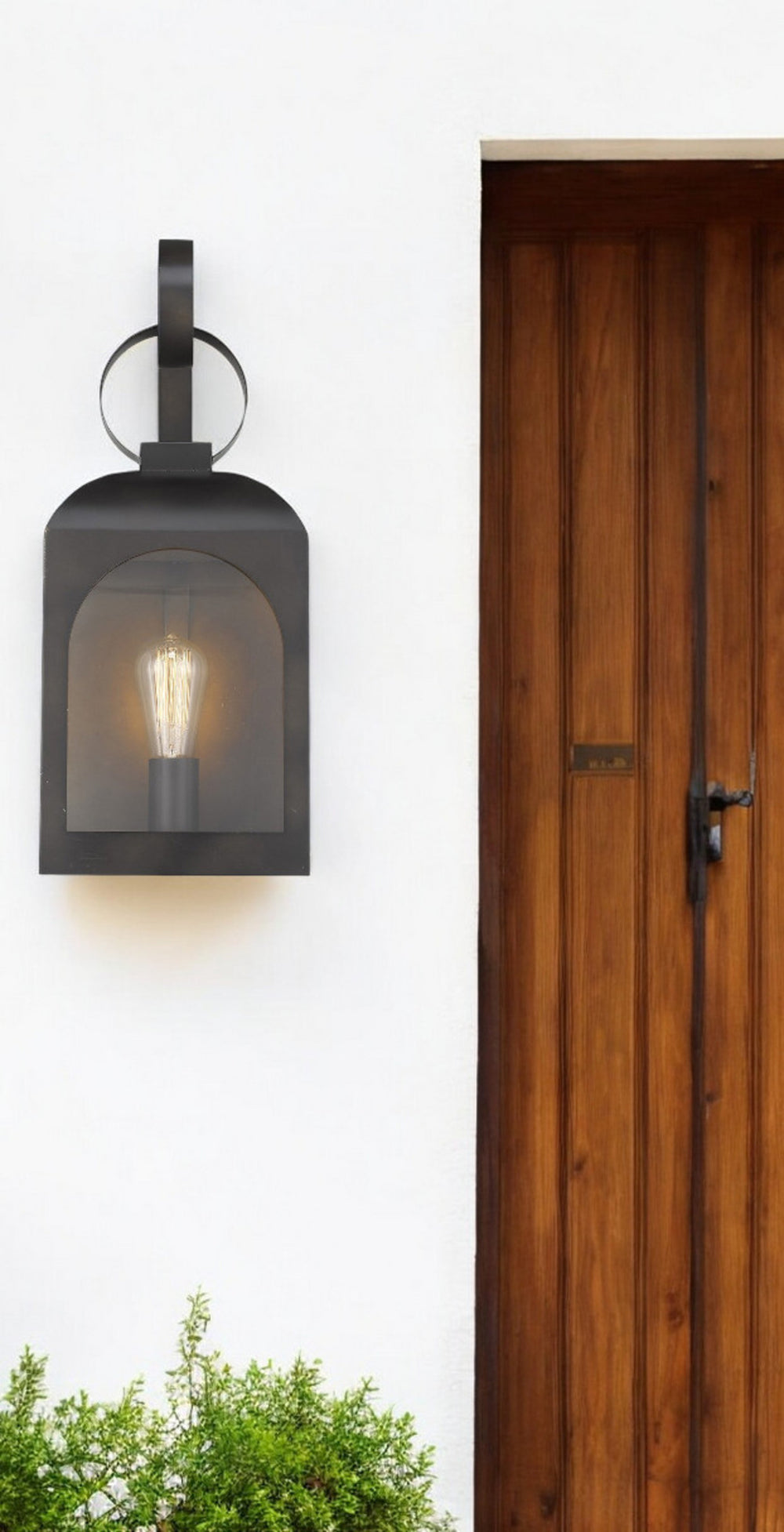 Homeroots Madigan 1-light Oil-rubbed Bronze Wall Light   398499