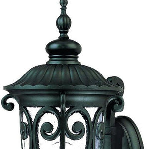 Homeroots Naples 1-light Matte Black Wall Light   398505