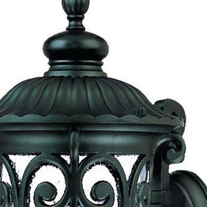 Homeroots Naples 1-light Matte Black Wall Light   398505