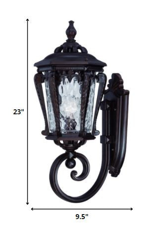 Homeroots Stratford 1-light Architectural Bronze Wall Light   398528