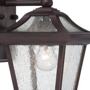 Homeroots Antique Bronze Birdhouse Shape Outdoor Wall Light   398534