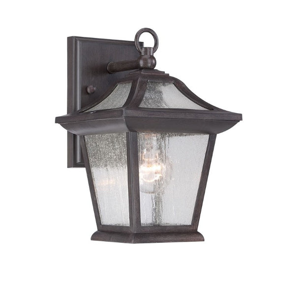 HomeRoots Matte Black Birdhouse Style Exterior Sconce Weather Resistant Porch Wall Light 398535