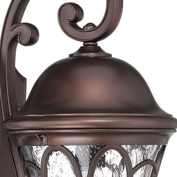 Homeroots Bronze Tapered Goblet Wall Light   398538