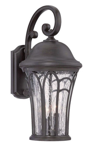 HomeRoots Matte Black Goblet Sconce Elegant Tapered Wall Light for Modern Living Spaces 398539
