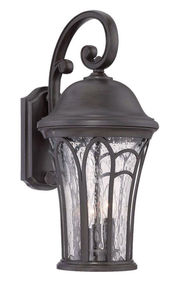 HomeRoots Matte Black Goblet Sconce Elegant Tapered Wall Light for Modern Living Spaces 398539