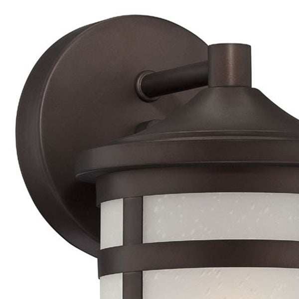 Homeroots Bronze Hanging Lantern Shape Wall Light   398553