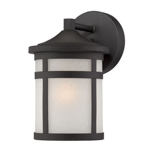 Homeroots Matte Black Hanging Lantern Shape Wall Light   398554