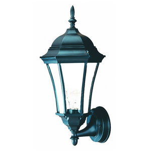 Homeroots Matte Black Carousel Lantern Wall Light   398566