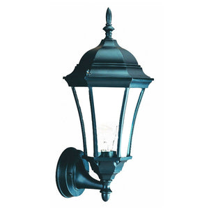 Homeroots Matte Black Carousel Lantern Wall Light   398566