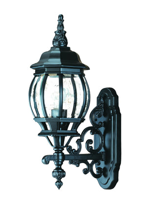 HomeRoots Matte Black Glass Globe Wall Light – Vintage Charm, Durable Outdoor Illumination for Entryways & Patios 398578