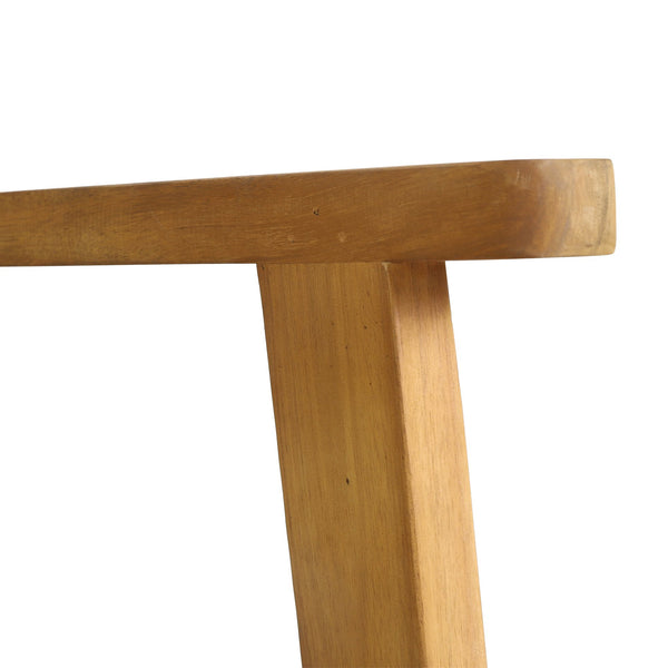 English Elm Christopher Knight Home® - MCGILL Dining Chair Set of 2 Dark Grey Acacia Wood Rope Weave Outdoor Transitional 400 lb Capacity 70486.00