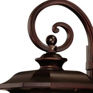 Homeroots Somerset 1-light Architectural Bronze Wall Light   398629
