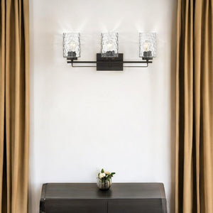 Homeroots Livvy 3-light Oil-rubbed Bronze Vanity   398663