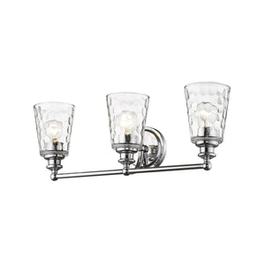 Homeroots Mae 3-light Chrome Vanity   398675