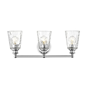 Homeroots Mae 3-light Chrome Vanity   398675