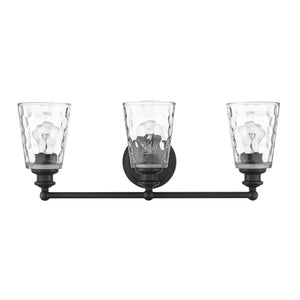 Homeroots Mae 3-light Oil-rubbed Bronze Vanity   398676