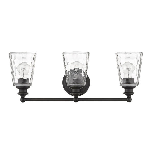 Homeroots Mae 3-light Oil-rubbed Bronze Vanity   398676