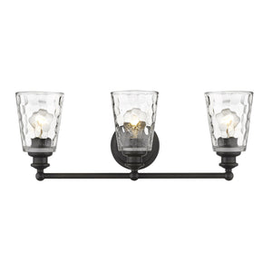 Homeroots Mae 3-light Oil-rubbed Bronze Vanity   398676