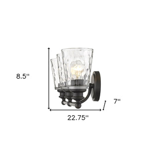 Homeroots Mae 3-light Oil-rubbed Bronze Vanity   398676