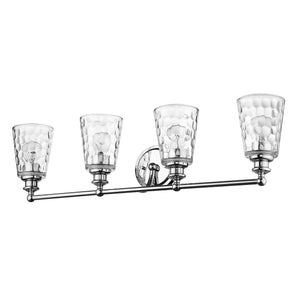 Homeroots Mae 4-light Chrome Vanity   398678