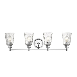 Homeroots Mae 4-light Chrome Vanity   398678