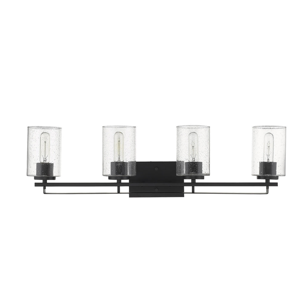 Homeroots Orella 4-light Matte Black Sconce   398694
