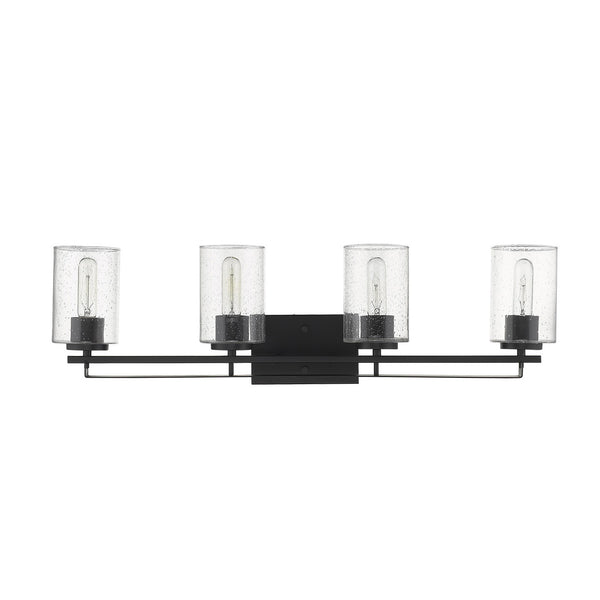 Homeroots Orella 4-light Matte Black Sconce   398694