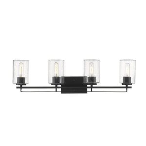 Homeroots Orella 4-light Matte Black Sconce   398694