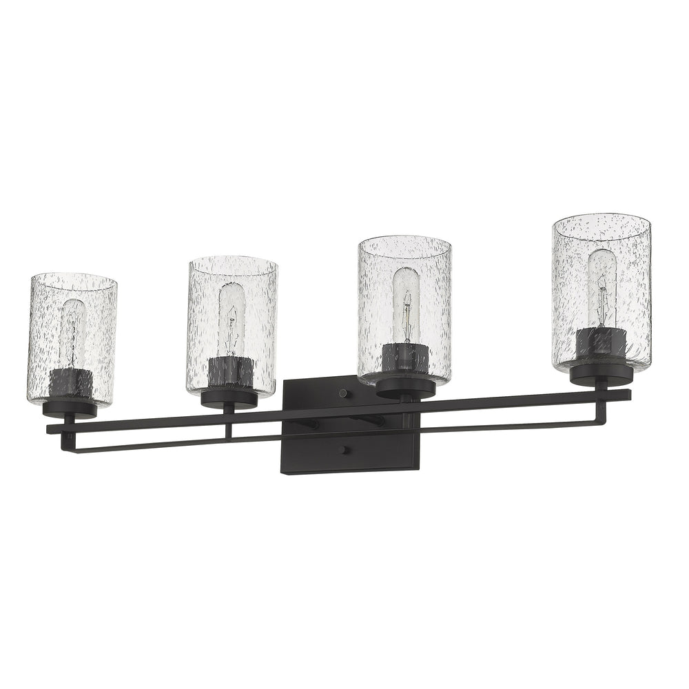 Homeroots Orella 4-light Oil-rubbed Bronze Vanity   398695