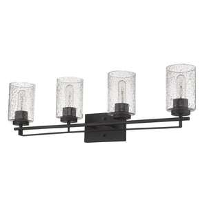 Homeroots Orella 4-light Oil-rubbed Bronze Vanity   398695