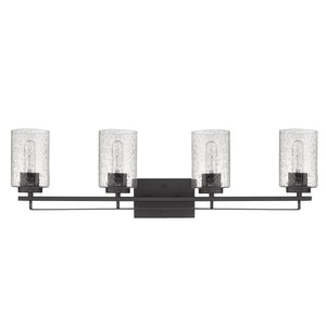 Homeroots Orella 4-light Oil-rubbed Bronze Vanity   398695