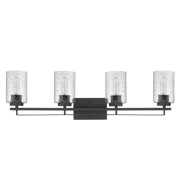 Homeroots Orella 4-light Oil-rubbed Bronze Vanity   398695