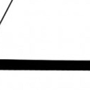 Homeroots Three Light Silver Frosted Glass Wall Sconce   398727