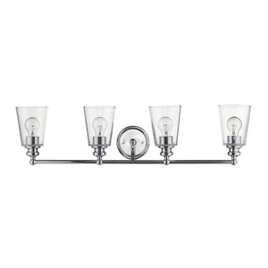 Homeroots Ceil 4-light Chrome Vanity   398767