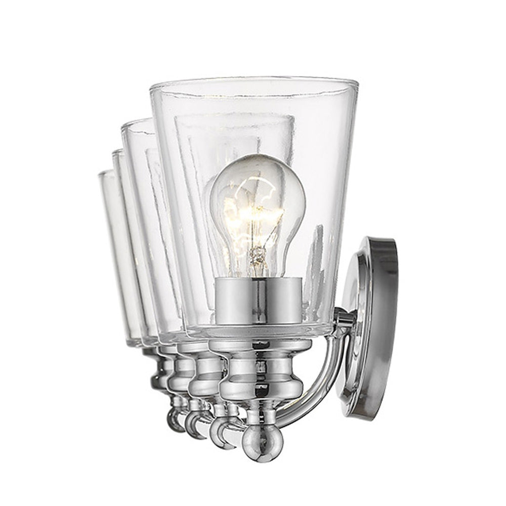 Homeroots Ceil 4-light Chrome Vanity   398767