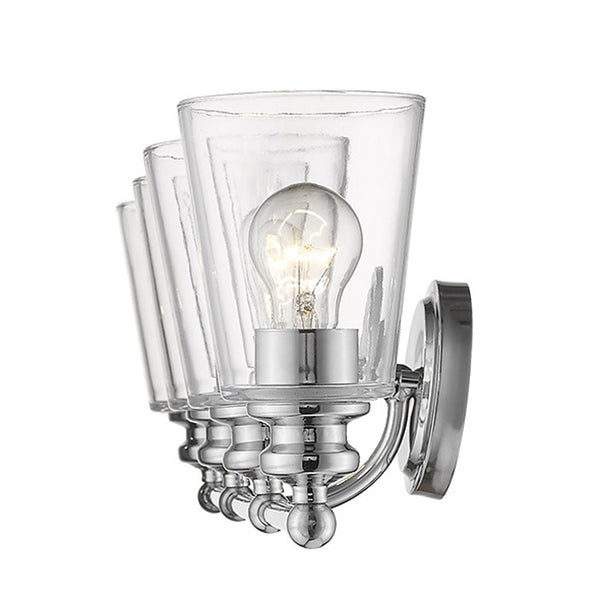 Homeroots Ceil 4-light Chrome Vanity   398767