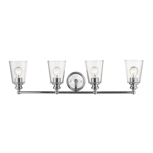 Homeroots Ceil 4-light Chrome Vanity   398767