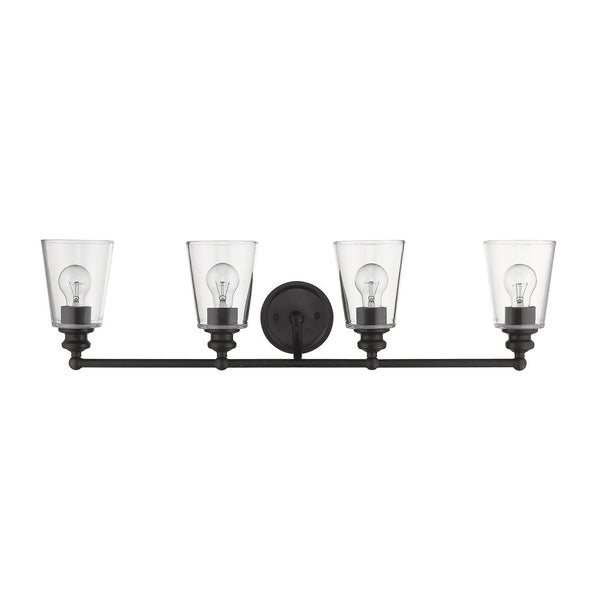 Homeroots Ceil 4-light Oil-rubbed Bronze Vanity   398768