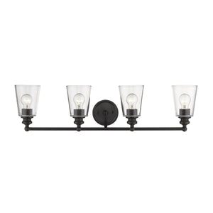 Homeroots Ceil 4-light Oil-rubbed Bronze Vanity   398768