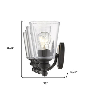 Homeroots Ceil 4-light Oil-rubbed Bronze Vanity   398768