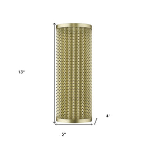 Homeroots Basetti 1-light Gold Sconce   398786