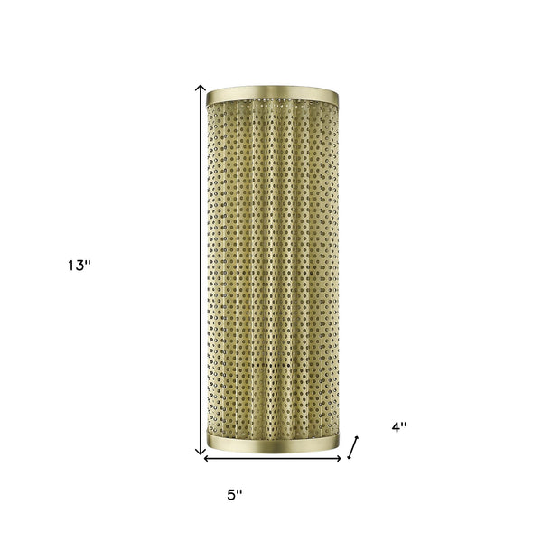 Homeroots Basetti 1-light Gold Sconce   398786