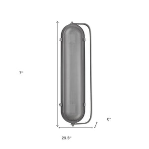 Homeroots Terra 2-light Gray Sconce   398793