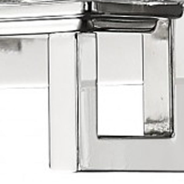 Homeroots Coralie 5-light Polished Nickel Sconce With Pressed Crystal Shades   398810