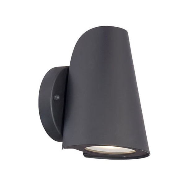 Homeroots Matte Black Led Conical Wall Sconce   398823
