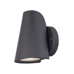 Homeroots Matte Black Led Conical Wall Sconce   398823